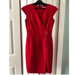 Red Calvin Klein Dress